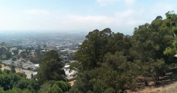 Berkeley Λόφους Εναέρια Βόρεια Καλιφόρνια — Αρχείο Βίντεο