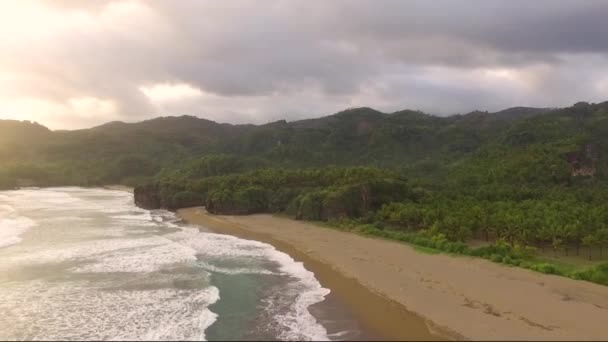 Kili Kili Beach Located Trenggalek East Java Indonesia One Biggest — Stok video
