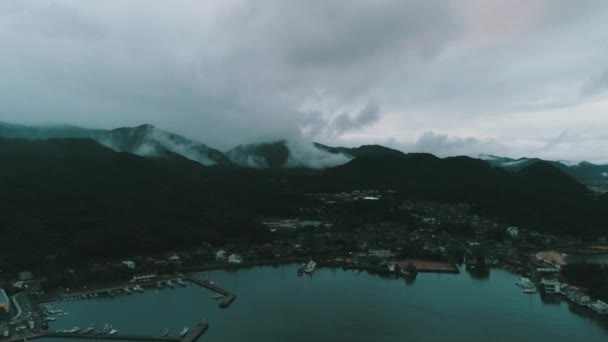 Cinematic Japan Landscape Shot Dji Phantom4Pro — Stockvideo