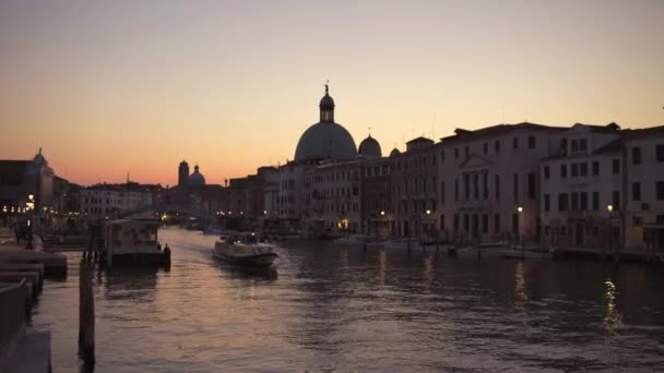 Парусный Спорт Венеции Ранним Утром Италия — стоковое видео