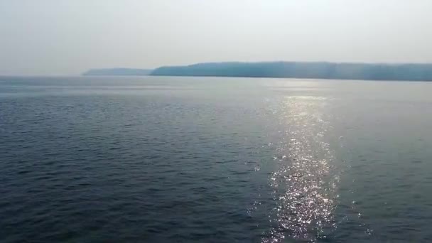 มมองของ Puget Sound ระหว างม และเกาะไวท ในพ นในช Cover Sound — วีดีโอสต็อก