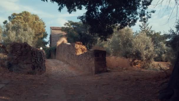 Old Road Osuth Spain Close Village — Video