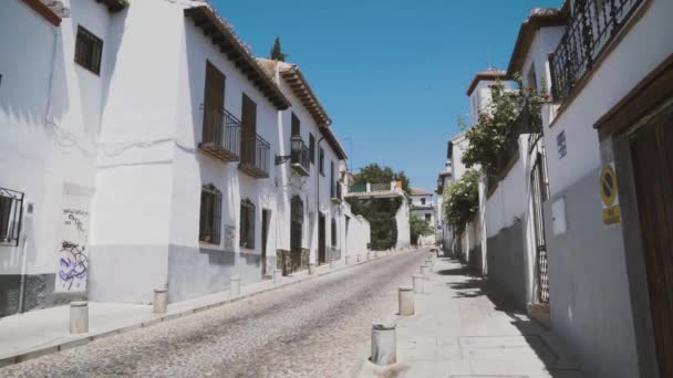 Albaicin Granada Bilder — Stockvideo