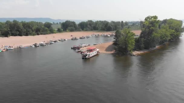 Anse Fête Sur Fleuve Mississippi — Video