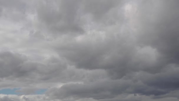 Clouds Moving Fast Rainy Day — Stockvideo