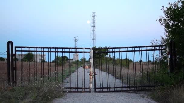 Abandoned Military Base Kaliakra Bulgaria — Stok video