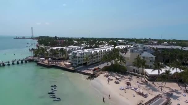 Aerial Ascending Key West Florida — Stock videók