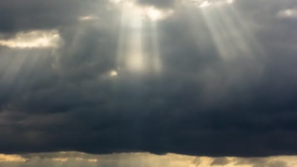 Cloudy Sky Timelapse Background — Wideo stockowe
