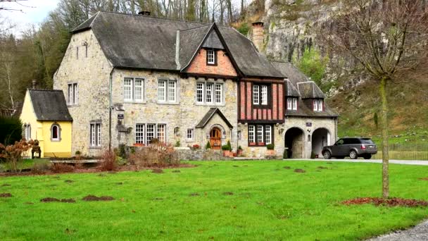 Castle Farm Farm Used Belong Lord Castle Who Rented Out — Vídeo de Stock