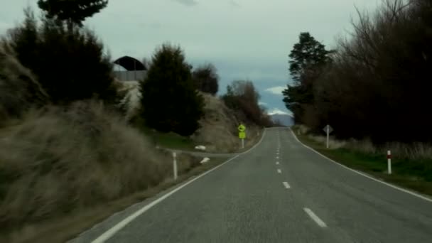 First Person View Driving Beautiful Country New Zealand — Vídeo de Stock