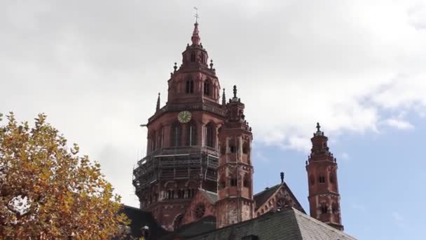 Dom Mainz Capital City Rhineland Palatinate — Video