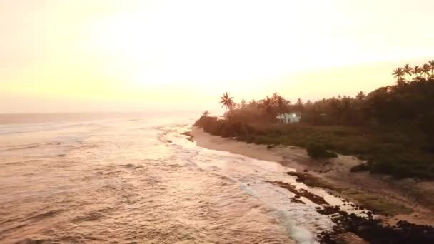 Early Sunset Mirissa Sri Lanka Time Sunset Got Really Bright — Video