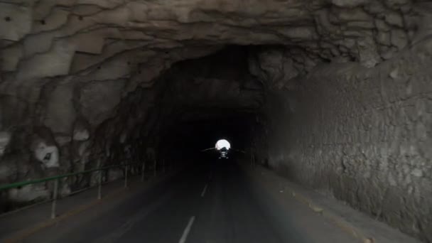 Tunnel Chorrillos Lima Peru — Stockvideo