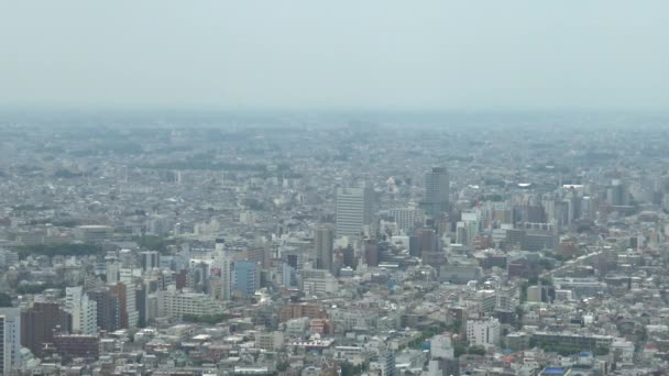 Still Aerial View Tokyo City Buildings — 图库视频影像