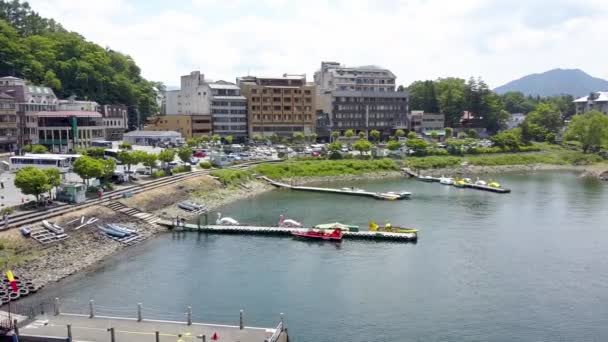 Aerial View Minamitsuru Beach — 图库视频影像