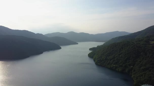 Overview Lake Ashi Panoroma Hakone — ストック動画