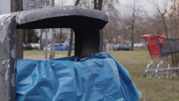 Deserted Bare Playground Eastern Suburb Berlin Germany — Stock videók