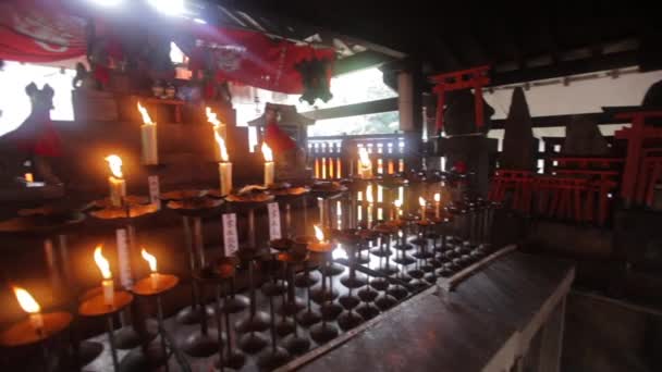 Fushimi Inari Taisha Shrine — стоковое видео