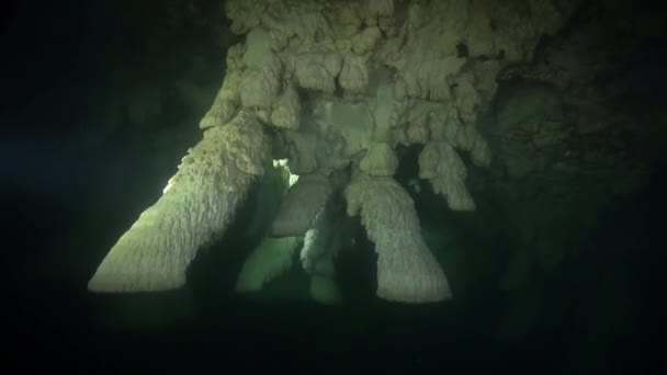 Clusters Unique Bell Speleothems — Stok video