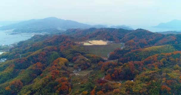 Cinematic Japan Landscape Shot Dji Phantom4Pro — Stockvideo