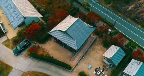 Cinematic Japan Landscape Shot Dji Phantom4Pro Hiroshima — Stockvideo