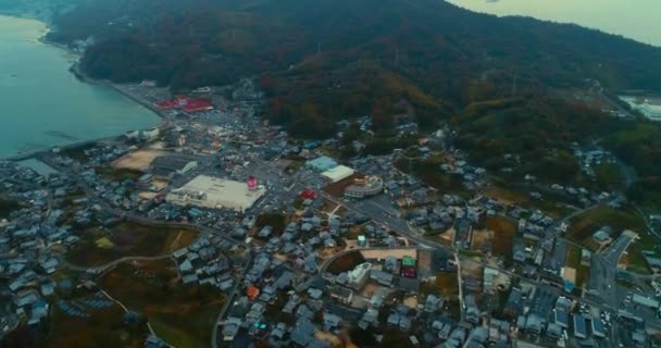 Cinematic Japan Landscape Shot Dji Phantom4Pro Hiroshima — Stockvideo