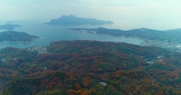 Cinematic Japan Landscape Shot Dji Phantom4Pro — Stockvideo