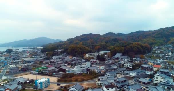 Cinematic Japan Landscape Shot Dji Phantom4Pro Hiroshima — Stockvideo