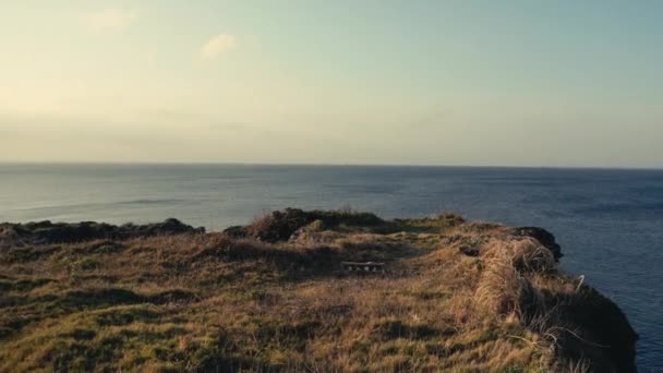 View Point Form Manzamo Cape Okinawa Japan — Wideo stockowe