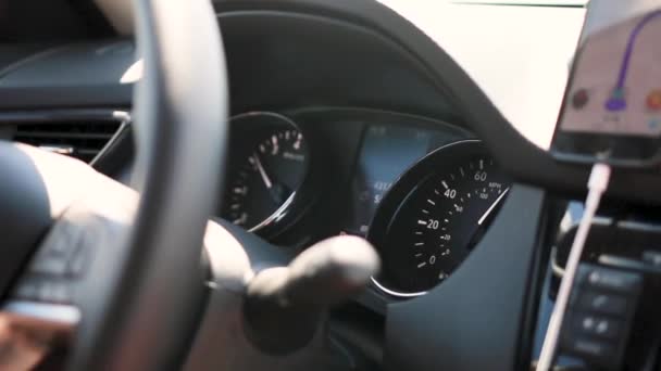 Вождение Автомобиля Южной Дакоте — стоковое видео