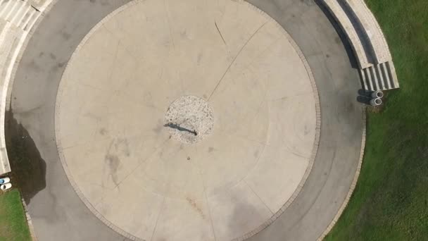 Drone Flying Circle — Stockvideo