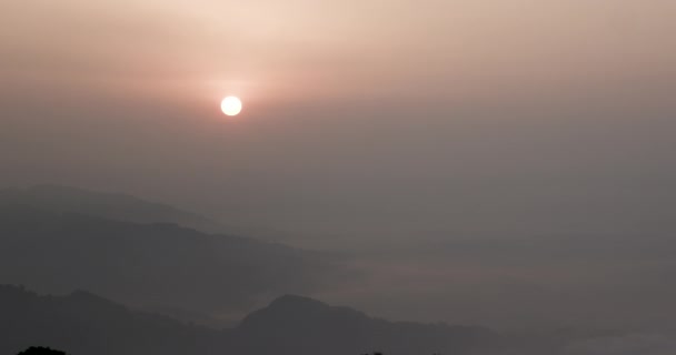 Sunrise Valley Pokhara Nepal — Wideo stockowe