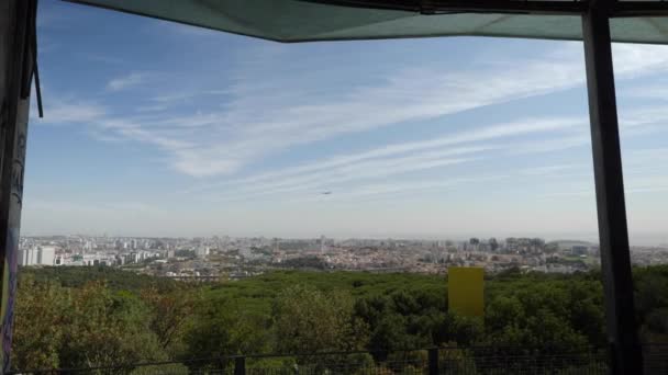 Lisbon View Panoramico Monsanto — ストック動画