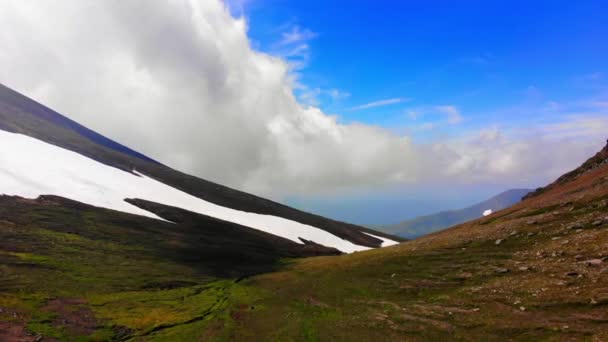 Daisetsuzan National Park Drone Flight — 图库视频影像