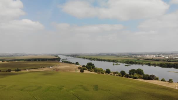 Drone Shot Rural Part Portugal — Stock video