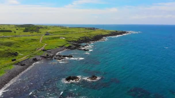 Rishiri Island Coastal Highway — Stock videók