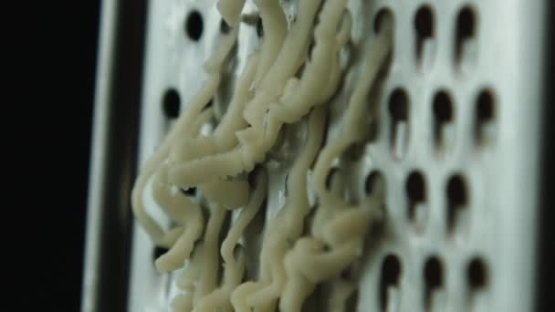 Slow Motion Cheese Grater — Vídeo de Stock