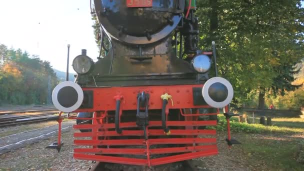 Locomotive Bulgarian King Ferdinand Train Produced 1911 Germany Museum Exhibit — Vídeos de Stock