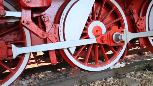 Locomotive Bulgarian King Ferdinand Train Produced 1911 Germany Museum Exhibit — Stockvideo