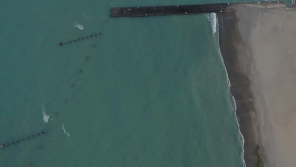 October Aerial Drone Footage Chicago Illinois — Stock videók