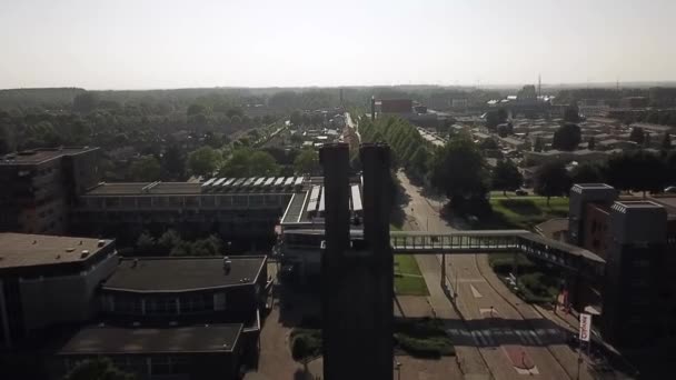 Vista Drone Tha Ark Dronten Flevoland Países Baixos Lar Para — Vídeo de Stock