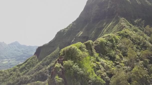 Pali Notches High Ridge — Stockvideo