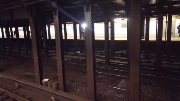 Metropolitana New York Girato — Video Stock