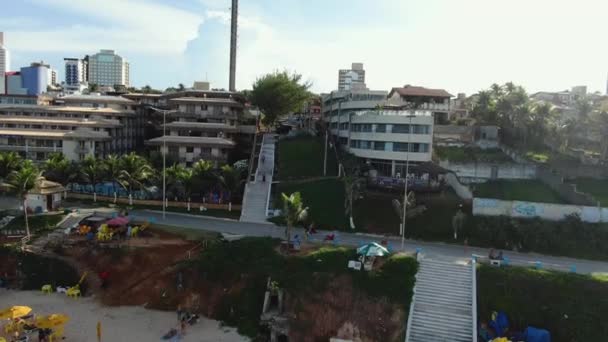 Frente Praia Brasil — Vídeo de Stock