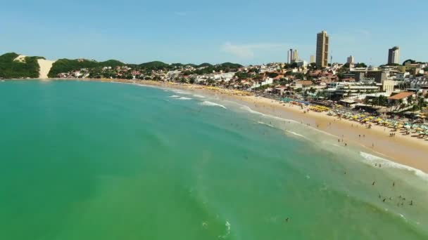 Бразильский Пляж Мбаппе — стоковое видео