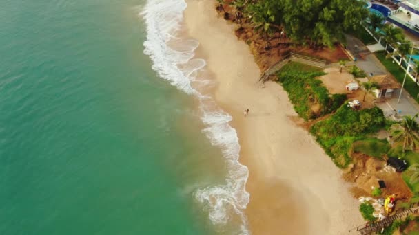Ondas Praia Brasil — Vídeo de Stock