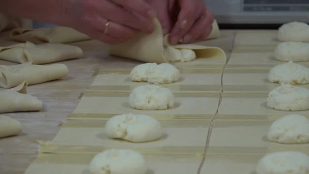 Bakery Also Baker Shop Bake Shop Establishment Produces Sells Flour — Stock Video