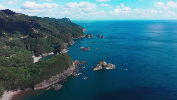 四国の美しい海岸線 — ストック動画
