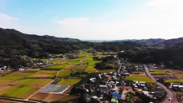 Mic Sat Mediul Rural Japoniei — Videoclip de stoc