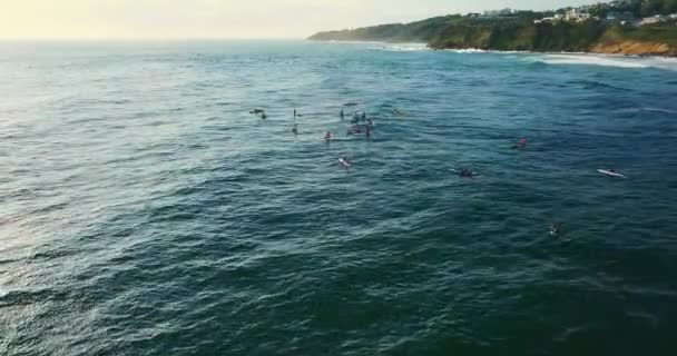 Cours Surf Dans Océan — Video